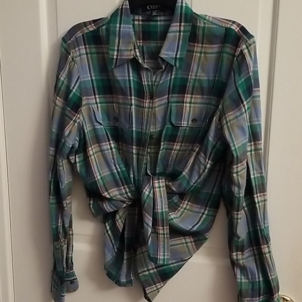 Lightweight cotton button down